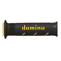 Griffe Rennsport Domino Super Soft 126Mm Schwarz/Gelb A25041C4740 FüR Motorrad