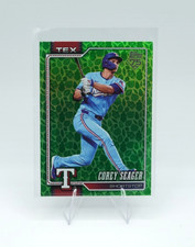 Corey Seager 2026 Topps Series 1 Green Easter Foil #96