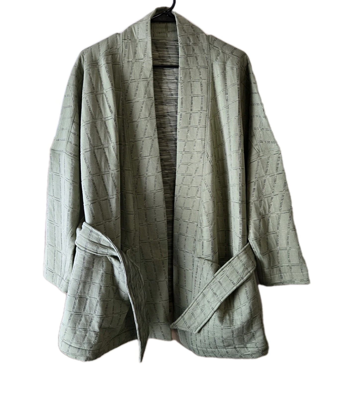 SACAI X NIKE Nike Yoga Giacca Yoga Donna Verde Oversize Reversibile Yoga Taglia S Spedizione Gratuita