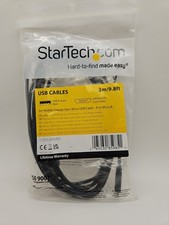 Image of StarTech.com USB 2.0 Cable, Male USB A to Male USB B Cable, 3m