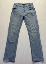Levi's 511 Slim Fit Eco Performance Youth 14 Jeans light Wash 27x29 denim