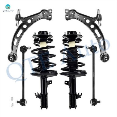 6PC Front Lower Control Arm-Sway Bar Link-Quick Strut For 1997-2001 Lexus ES300