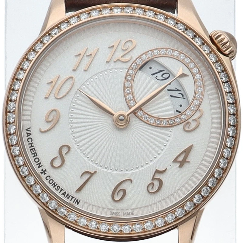 Vacheron Constantin — Vacheron Constantin Egerie 1205F / 000R-B622 Pink Gold 30mm White Dial #LPW404
