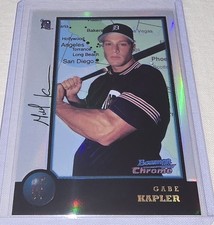 1998 Bowman Chrome - Gabe Kapler #125 International Refractor (RC)