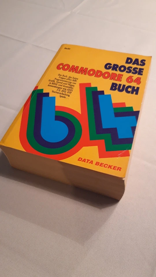 Hecht Das Grosse Commodore 64 Buch (1992) Data Becker C64 Klassiker 6. Auflage - Bild 2 von 4