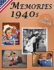 Memories: Memory Lane 1940s For Seniors with Dementia USA Edition  In Color, L