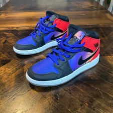 Nike Air Jordan 1 Mid Retro Skyline GS DX4379-400 Youth Boys Size 7Y Shoes