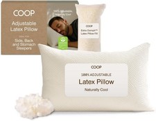 Sleep Cool All Night - Coop Home Goods Queen Latex Pillow CPL016QN-00