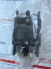 Noark N4161 Definite Purpose Contactor 2P 40A 24VAC Missing Box B14