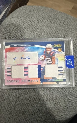2025 Panini Absolute TreVeyon Henderson Base (RAW)