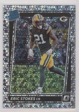 2021 Donruss Optic Rated Rookie Silver Circles Prizm /125 Eric Stokes #251 0s9t