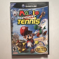 Mario Power Tennis (Nintendo GameCube, 2004) Case and Game Included.  No Manual