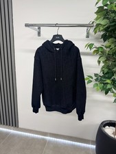Dior Oblique Jacquard Towelling Hoodie In Black RRP £1300 / UK. S ^