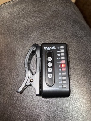 Cherub Guitar Mate Model WST-550 Compact Guitar Tuner Works Very Small Clip-On