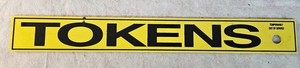 ROWE BC-35 Bill Changer TOKENS Sign bg