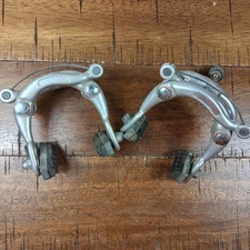 Dia-Compe Brake Calipers Vintage Silver 5583 Bicycle Bike Japan Old School