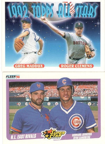 Lote de 46 tarjetas del Salón de la Fama de los Cachorros, Sandberg, Dawson, Maddux, Smith, más, sin engaños - Imagen 6 de 6