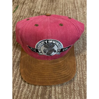 Vintage Fresh Caps University of Wisconsin Badgers Hat American Original Cap
