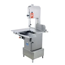 Omcan USA 45978 (BS-VE-2489-ES) Floor Model 98" Stainless Steel Band Saw, 2 h...
