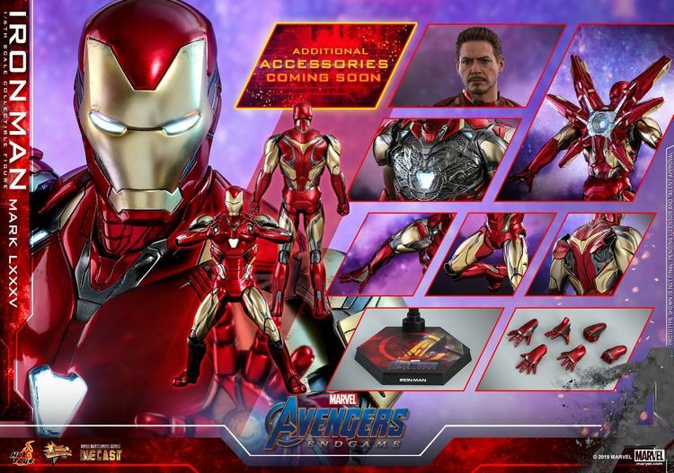 Hot Toys 1/6 Avengers: Endgame Iron Man MK85 MMS528D30