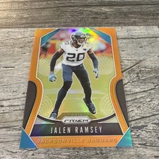 2019 Panini Prizm #157 Jalen Ramsey Orange #/249 Jacksonville Jaguars  