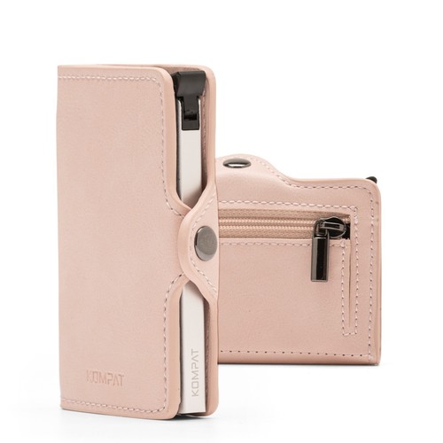 Porta Carte di Credito RFID Portafoglio Uomo Slim Portafoglio Piccolo Sottile - Foto 55 di 83
