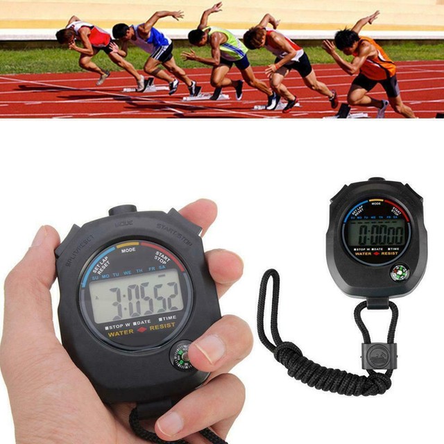 Digital Lcd Chronograph Sport Counter Stopwatch Handheld Timer Top U7U8 N4K1 ZR10531 Digital Lcd Chronograph Sport Counter Stopwatch Handheld Timer Top U7U8 N4K1 ZR10531