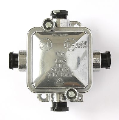 Vintage Abzweigdose Bakelit groß Aufputz Verteiler Kasten Klemmdose original EPL