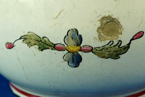 VEUVE PERRIN Jarra de cerámica jarrón escudo medieval Marsella Francia 1700 XVIII - Imagen 17 de 24