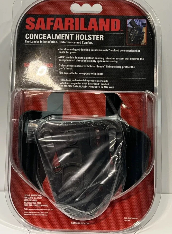 Safariland LH Smith & Wesson M&P 45c 4", ALS Holster 6378 MP 45 Compact S&W - Image 3 of 4