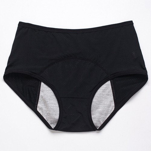 1/3/5pcs Womens Girl Period Panties Leak-Proof Cotton Briefs Menstrual Underwear - Picture 14 of 35