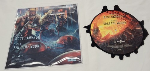 Exodus Body Harvest Shaped Picture Disc Vinyl Record new Church of Vinyl - Picture 2 of 2