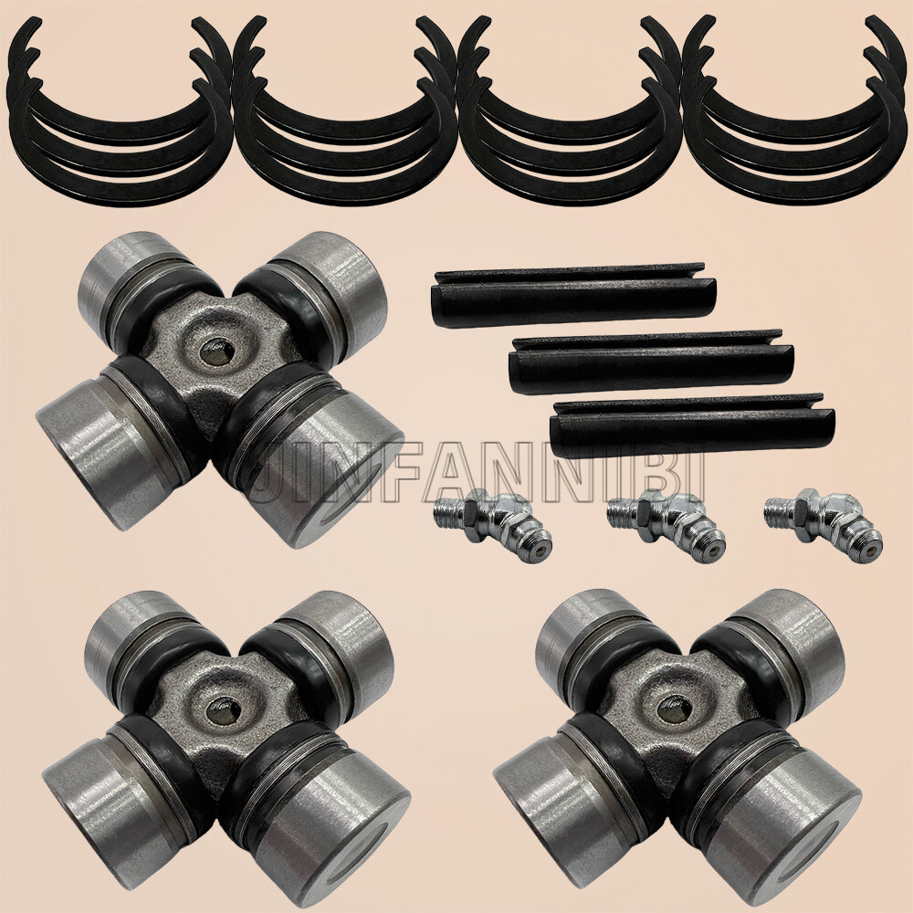 3PCS Front Rear Driveshaft U-joint for Polaris Ranger Crew 1000 900 800 570  500 | eBay