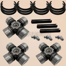 3PCS Front Rear Driveshaft U-joint for Polaris Ranger Crew 1000 900 800 570 500 