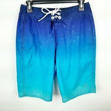 Hollister Men's Board Shorts Size 28 Epic Flex Stretch Blue O26