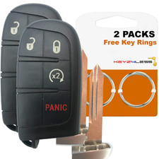 2 For 2011 2012 2013 2014 2015 Dodge Journey 4b Keyless Smart Remote Car Key Fob