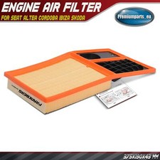 Air Filter for Seat Altea Cordoba Ibiza Skoda Octavia Rapid Roomster VW Caddy 