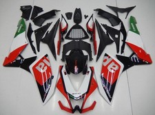 CARENE ABS APRILIA RSV4 2009 2010 2011 2012 2013 2014 2015 DESIGN BLACK NUOVE 