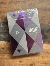 Theory 11 JAQK Cellars Amethyst Purple Edition Playing Cards Sealed 8️⃣💎
