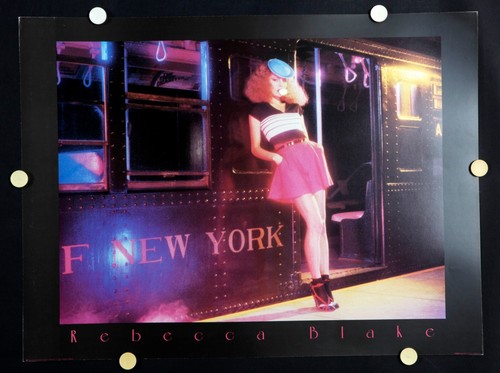 Rebecca Blake Bubble Gum Girl - 1980's - Offset poster- Bancrest Worldwide - Picture 6 of 6