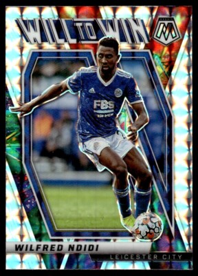 Wilfred Ndidi WILL TO WIN PRIZM 2022 Panini Premier League #28 Soccer Card