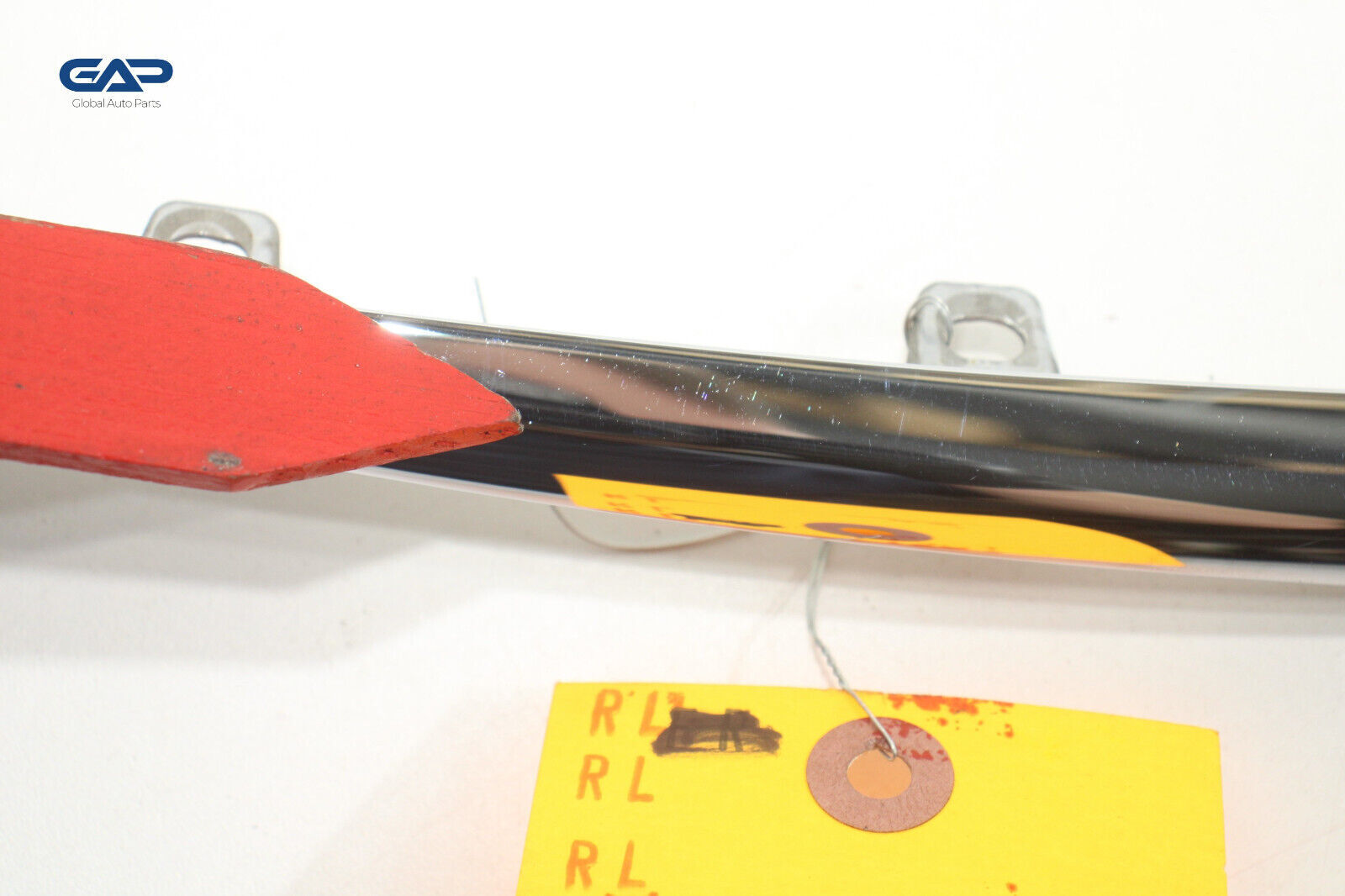 2010 - 2013 ASTON MARTIN RAPIDE REAR BUMPER LEFT SIDE END MOLDING COVER OEM