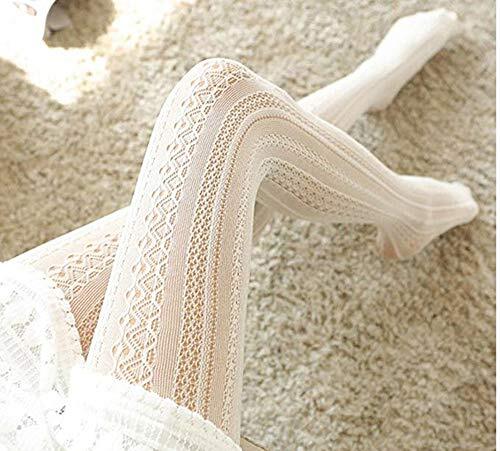 Women Fishnet Hollow Out Knitted Patterned Stockings Tights One Size, A ...