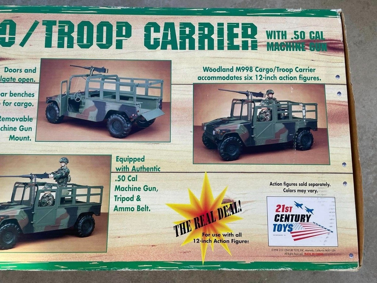 21st Century Ultimate Soldier M998 CARGO/TROOP CARRIER 50 21st Century Ultimate Soldier M998 CARGO/TROOP CARRIER 50