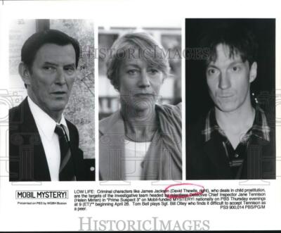 1994 Press Photo Tom Bell, Helen Mirren, David Thewlis in 