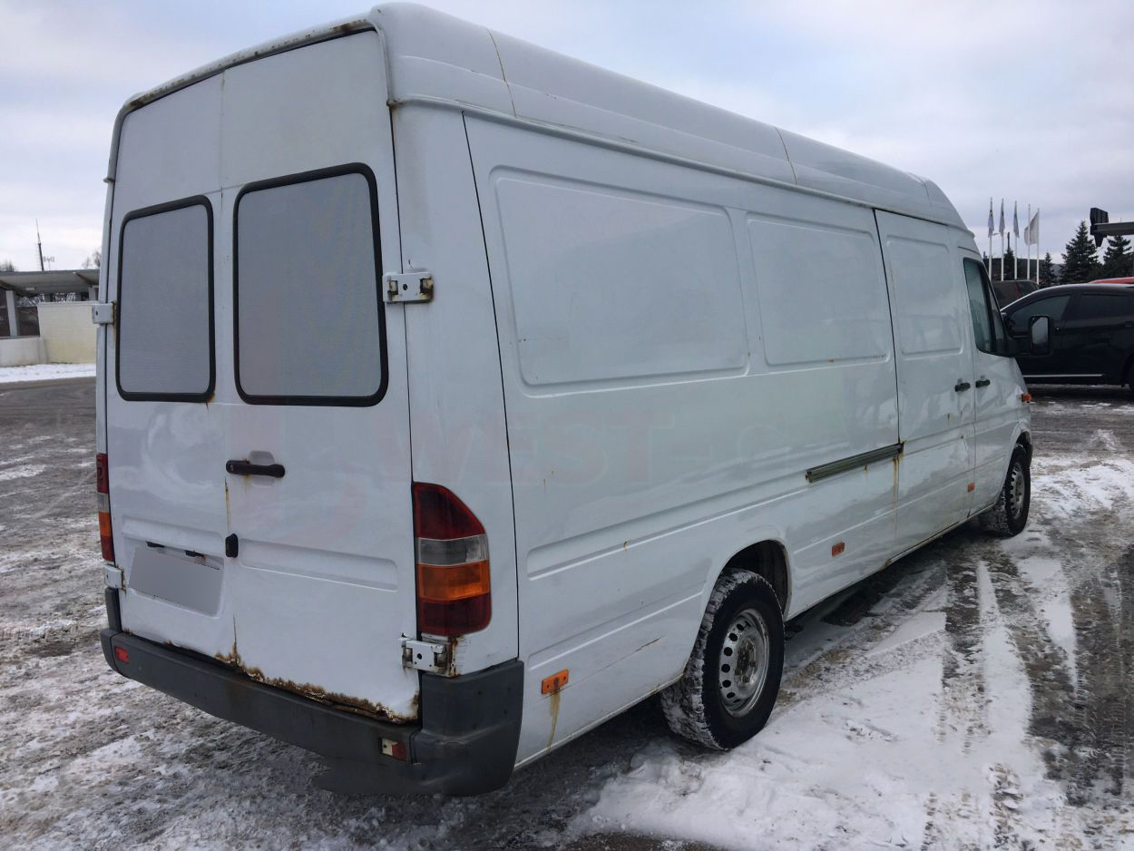 HEKO wind deflectors short front set 2piece MERCEDES SPRINTER mk1 VAN