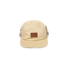 Malbon Golf HUNT CLUB Fleece Inner Camp Cap SAND