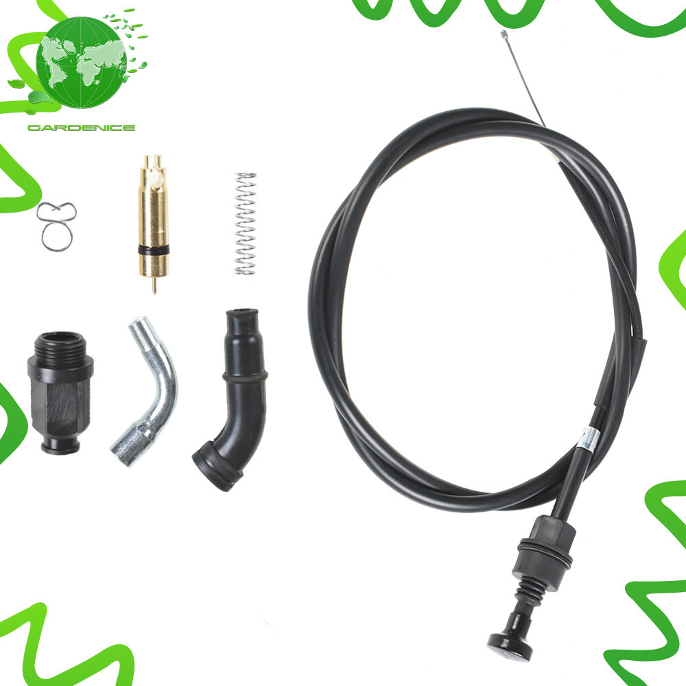 Choke Cable & Valve Plunger Set For Honda Foreman 500, Rubicon 500, Rincon 650 ATVs