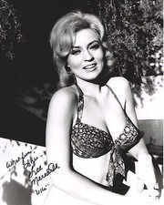 ACTRESS LEE MEREDITH SIGNED AUTHENTIC 'THE PRODUCERS' ULLA 8X10 PHOTO 1 w/COA
