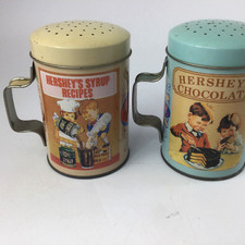 2 Vintage 1983 Hersheys Metal Enameled Cacao ...